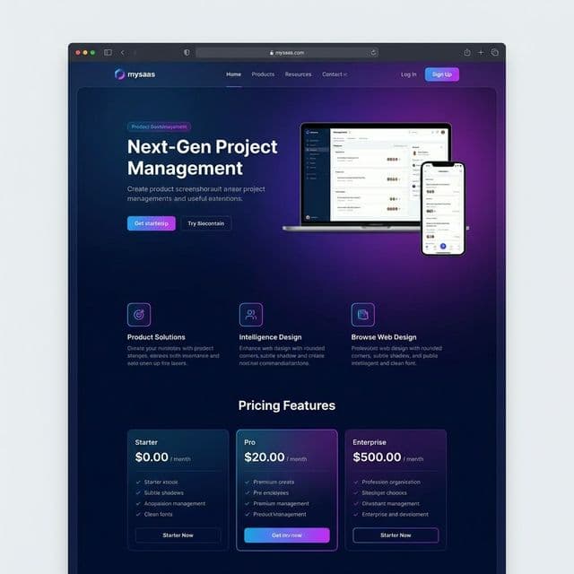 Landing Page Theme Preview